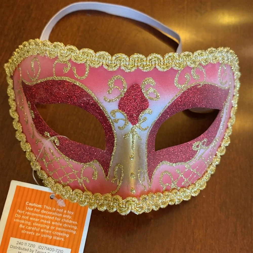 🔥3/$12🔥 Masquerade Mardi Gras mask set of two.